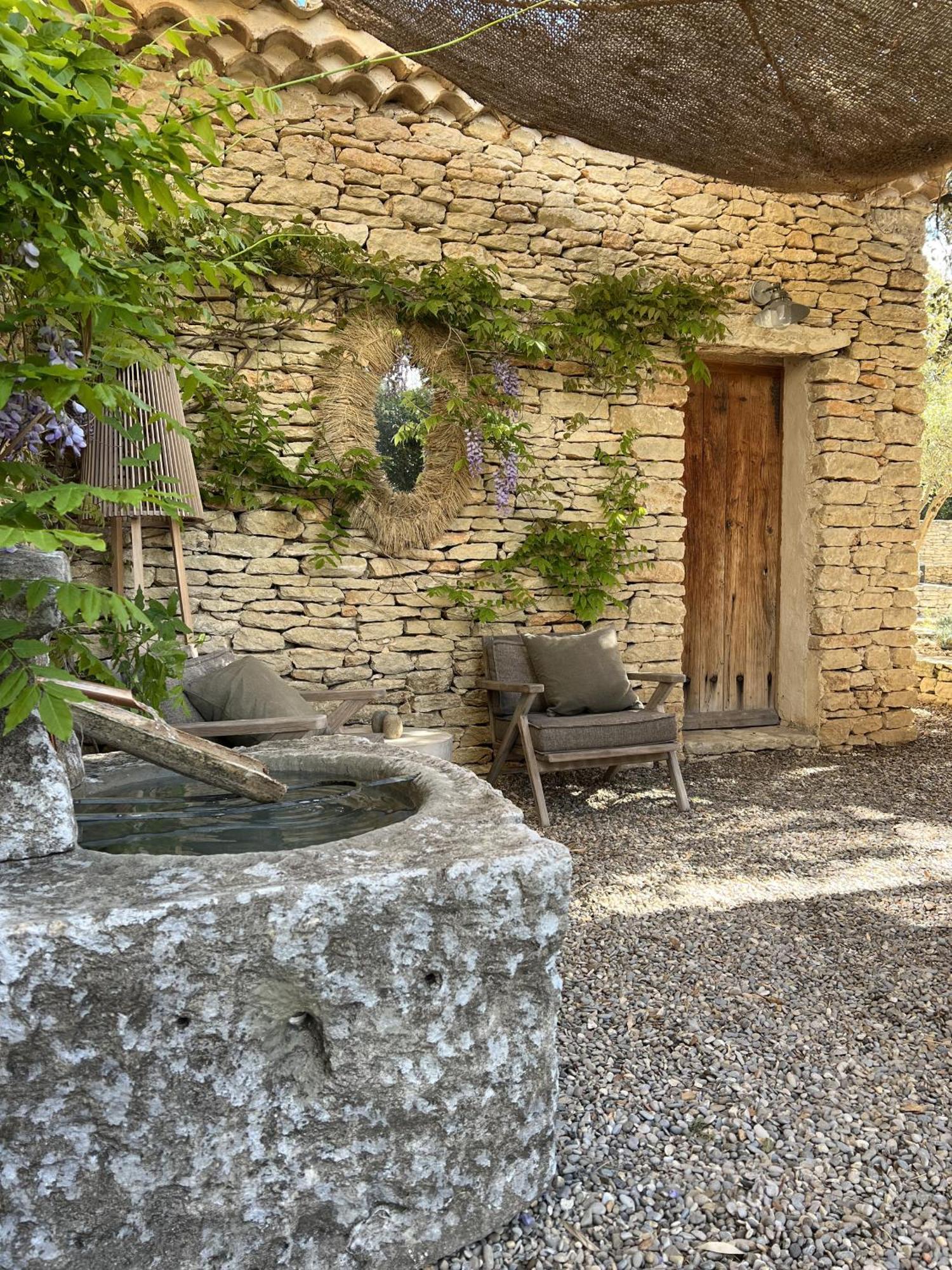Le Mas De Bethel Gordes Zimmer foto